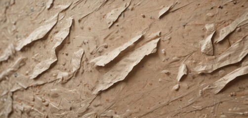 Naklejka premium Close-up recycled paper Uneven surface, visible fibers , surface, natural fiber