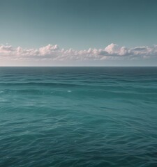 Obraz premium Deep teal to pale aqua gradient, smooth and dreamy, suggestive of a calm ocean's depth , image, smooth