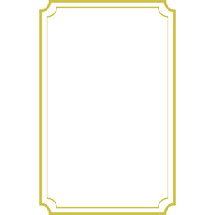 Aesthetic Elegant Frame Vector