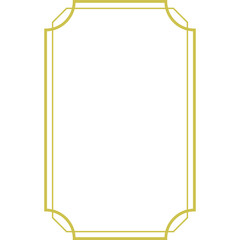 Aesthetic Elegant Frame Vector