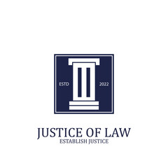 Justice Scales Law Court Lawyer Legal icon vector illustration template design