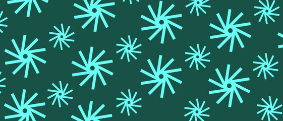 seamless pattern with snowflake
