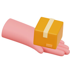 3D HAND HOLDING PACKAGE