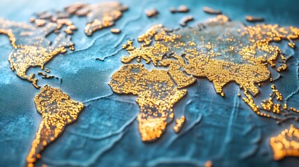 Global economic trends visualization worldwide infographic data analysis aerial view stock market insights