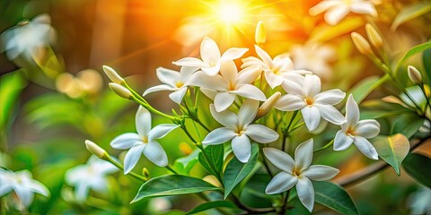 Tilt-Shift Jasmine Garden - Stunning Miniature Effect