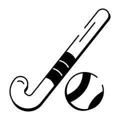 Doodle style icon of sports camera 
