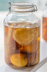 Bocal de punch ananas 
