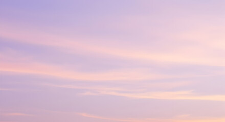 Obraz premium Dreamy Skies A Serene Pastel Skyscape with Gentle Cloud Formations