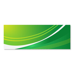Abstract background green lime banner presentation elegant full