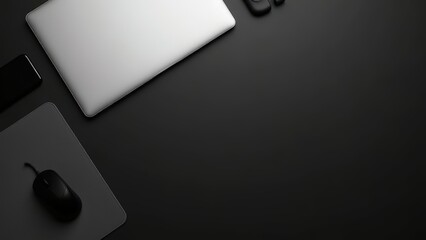 Monochrome Minimal Tech Setup