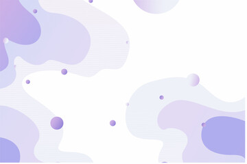 Obraz premium Minimal Abstract Background with Wavy Gradient Shapes and Smooth Floating Elements