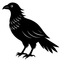 Obraz premium black silhouette of a Argentavis Magnificens animal