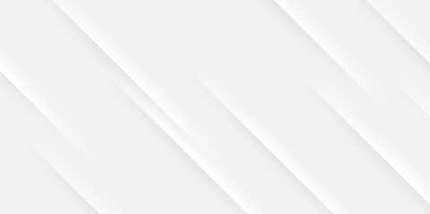 Abstract white and grey graphic design banner pattern background template.elegant abstract white background with shiny lines. modern abstract gray line light dynamic shape composition background.