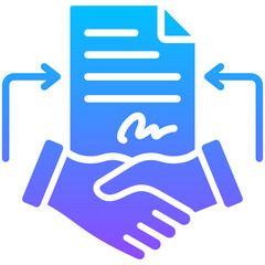 Legal Agreement Icon