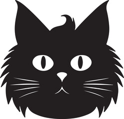 Cat   simple icon. Vector ICON all icon Viktor