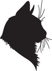 Cat   simple icon. Vector ICON all icon Viktor