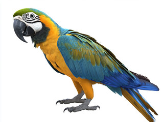 Fototapeta premium blue and yellow macaw ara ararauna