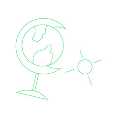 Back to School Doodle Line Art