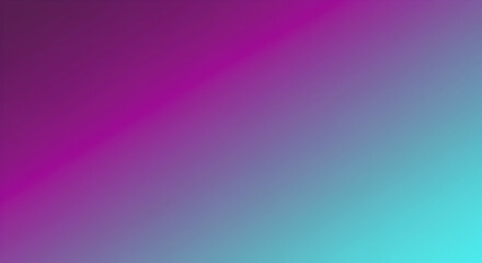 Vibrant Gradient Background Transitioning From Magenta to Teal Color