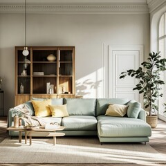 Light-filled Modern Living Room