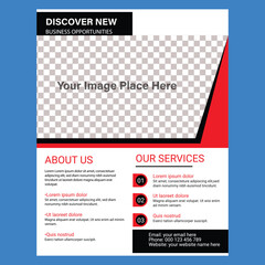Flyer template layout background design. Corporate business layout, modern layout.
