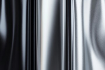 Abstract metallic draped fabric texture