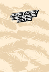 Fabric textile design for Sport t-shirt, Soccer jersey mockup for football club. uniform front view