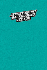 Fabric textile design for Sport t-shirt, Soccer jersey mockup for football club. uniform front view