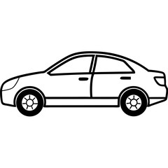 vector illustration of a car