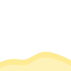 Beach Sand Landscape Footer