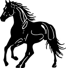horse vector illustration