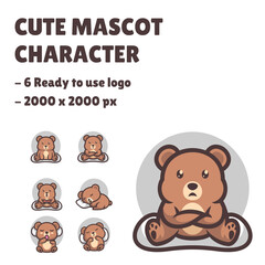 6 Cute Chibi Mascot Characters