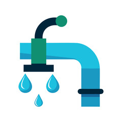 The calm rhythm of droplets forming and falling from the faucet