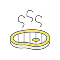 Meat  icon vector stock illustration