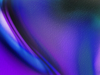 Blue liquefy 3d shapes background with soft textured surface