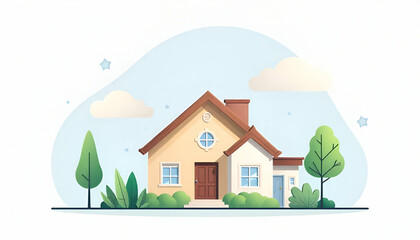 Fototapeta premium House vector icons set.