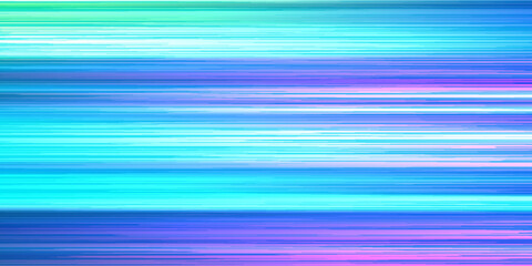 Horizontal banner of colorful rainbow colored vertical stripes