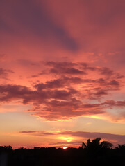 Obraz premium Sunset clouds