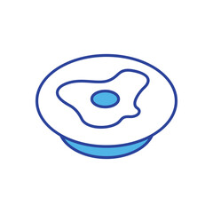 Egg  icon vector stock illustration