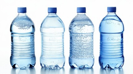 Naklejka premium Water Production Process in Pastel Colors