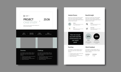 Obraz premium Case Study