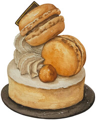 미카롱케이크