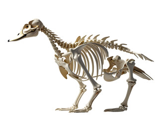 Duck Skeleton Anatomy: Detailed Image transparent background