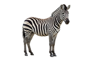 Striped Zebra Profile Photography transparent background
