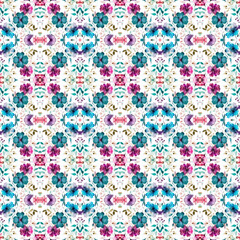 Versatile Colorful Pattern for Textile Design