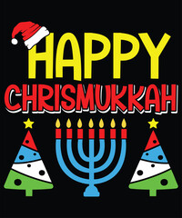 Hanukkah t-shirt design.