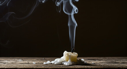 Extinguished Hope Captures a Moment of Calmness with Lingering Smoke