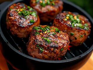 Grilled Steak Outdoor Cookout