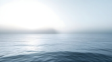 Obraz premium Calm water reflection at dawn serene ocean nature photography tranquil environment aerial view