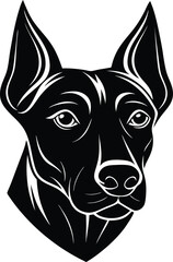 Dog Bone Silhouette Vector - Black Pet Accessory Vector